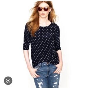 J.Crew Anchor Blouse